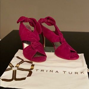 Trina Turk suede sandals